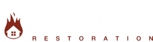 Blackhill Restoration Logo in White