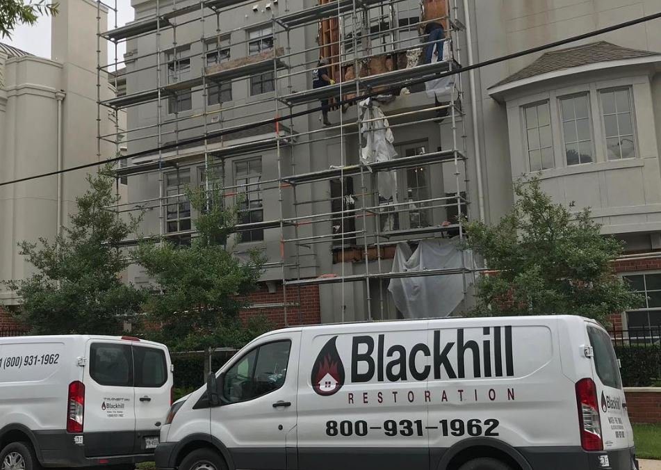 Blackhill restoration working on home in Austin, TX