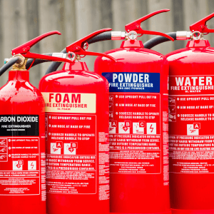 fire extinguishers